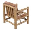 Fur Teak Lodge Arm Chair