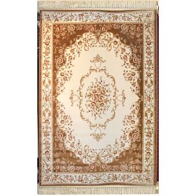 Aubusson Design Brown 10x14