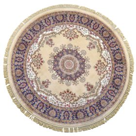 Kashan Design Cream 7x7