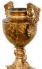 Golden Swirl Vase 18.5 Inches Tall