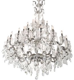 Riviera Grand Chandelier Silver