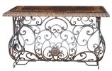 Peruvian Forged Iron Console