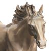 Bronzed Galloping Horse