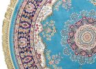 Kashan Design Blue7x7