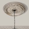 Petite Round Champagne Ceiling Medallion 24 Inch Diameter