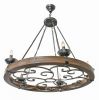 Ridge Line 38" Chandelier