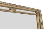 Grand Carved Console Wall Mirror-Platine