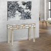 Deco Mirrored Console Table