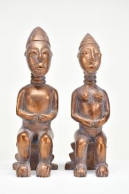 Set of 2 African Arts Couple