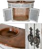 Cabo Blanco Peruvian Copper Top Vanity