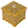 Jeweled Gold Table Box