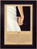 "I Do" By Bonnie Mohr, Printed Wall Art, Ready To Hang Framed Poster, Black Frame