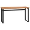 Desk 55.1"x17.7"x29.5" Solid Teak Wood