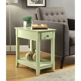 Bertie Side Table in Light Green