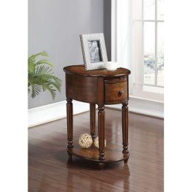 Peniel Side Table in Dark Oak