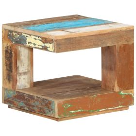 Coffee Table 17.7"x17.7"x15.7" Solid Wood Reclaimed