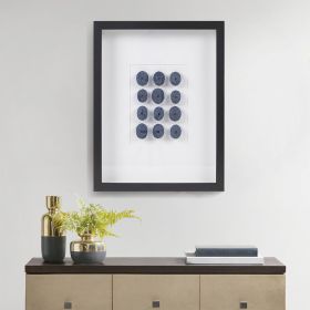 Framed Sea Urchin Shadow Box Wall Decor