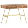 Writing Desk with Drawers 39.4"x21.7"x29.5" Solid Sheesham Wood