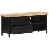 TV Stand 35.4"x11.8"x16.1" Rough Mango Wood