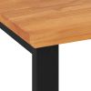 Desk 55.1"x17.7"x29.5" Solid Teak Wood