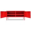 TV Cabinet 46.5"x15.7"x23.6" Red