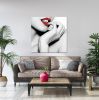 Oppidan Home &quot;Red Lip Seduction&quot; Acrylic Wall Art (40&quot;H X 40&quot;W)