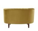 ACME Millephri Chair in Olive Yellow Velvet LV00165