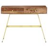 Writing Desk with Drawers 39.4"x21.7"x29.5" Solid Sheesham Wood