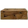 Coffee Table Teak Resin 35.4"x19.7"x11.8"