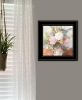 "Table Bouquet 2" by Stellar Design Studio, Ready to Hang Framed Print, Black Frame