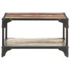 Coffee Table 23.6"x23.6"x13.8" Solid Reclaimed Wood