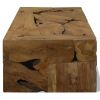 Coffee Table Teak Resin 35.4"x19.7"x11.8"