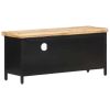 TV Stand 35.4"x11.8"x16.1" Rough Mango Wood