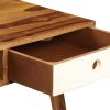 Writing Desk 43.3"x21.7"x29.9" Solid Sheesham Wood