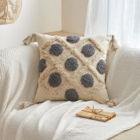 Plush Tassels And Quiet Bohemian Style Pillowcases (Option: 9 Ideas-Excluding Core)