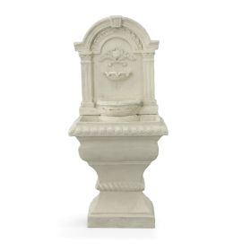 Classic Garden Wall Fountain (Color: Crean)