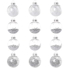 Christmas Tree Ornament Ball Suit (Option: Silver White)