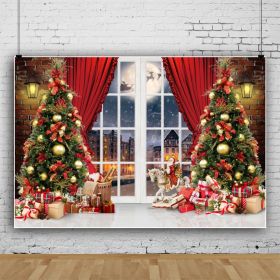 Real Material Photography Background Fabric Curtain (Option: Style 1)